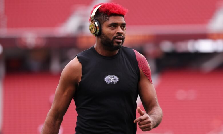 Jauan Jennings de los 49ers revela que está jugando con 5 costillas rotas y 2 lesiones de tobillo Jauan Jennings de los 49ers revela que está jugando con 5 costillas rotas y 2 lesiones de tobillo