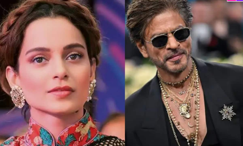 Kangana Ranaut en comparación con su viaje a Bollywood Shah Rukh Khan ‘educado en un convento’, dice