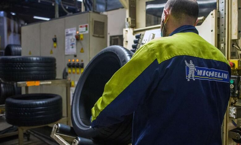 Las ventas de Michelin en América del Norte caen debido a la lenta demanda de camiones