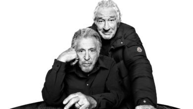 Robert De Niro y Al Pacino celebran su larga amistad en una campaña de Moncler