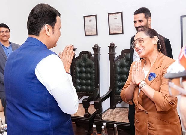 El primer ministro de Maharashtra, Akshay Kumar se ha unido para lanzar Rani Mukherjee Cyber ​​Enfenching Mes 2025: Bollywood News