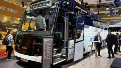 Scania se suma a la carrera de autocares eléctricos con plataforma de 600 km