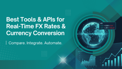 Las mejores herramientas y API para tarifas de FX en tiempo real y conversión automática de divisas