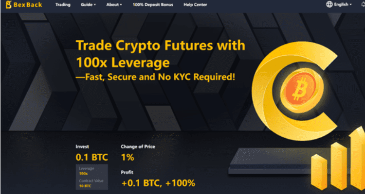 BexBack empodera a los operadores de EE. UU. sin apalancamiento KYC 100x, bono de doble depósito y recompensa de bienvenida BexBack empodera a los operadores de EE. UU. sin apalancamiento KYC 100x, bono de doble depósito y recompensa de bienvenida