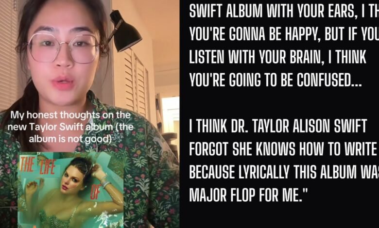 Tiktok Hot Take es el mejor asado de ‘The Life of a Showgirl’ que escuchará todo el día.