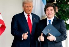 Trump y Milei discuten acuerdo comercial en la Casa Blanca