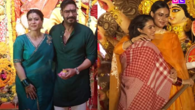 El viral Durga Puja de Kazol es los momentos de la NASA, Yug, Ajay Devgan y la reina Mukherjee que tenía …
