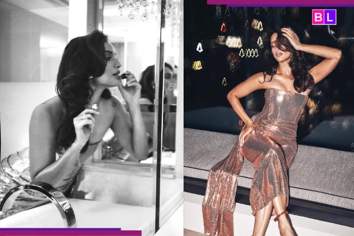 Vestido de lentejuelas trumpless en las fotos virales de Tripti Dimri, los fanáticos no pueden …