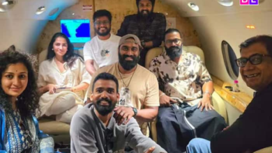 Kantara Capítulo 1 Pose con Rishab Sethi Rukmini Vasanta, Prakti Sethi en fotos virales