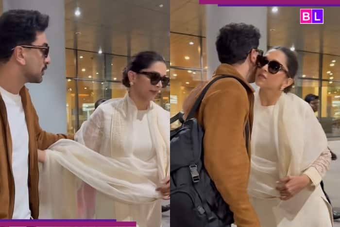 Los cálidos abrazos de Ranbir Kapoor-Deepika Padukone están locos en línea en el aeropuerto: ‘Muestran …’