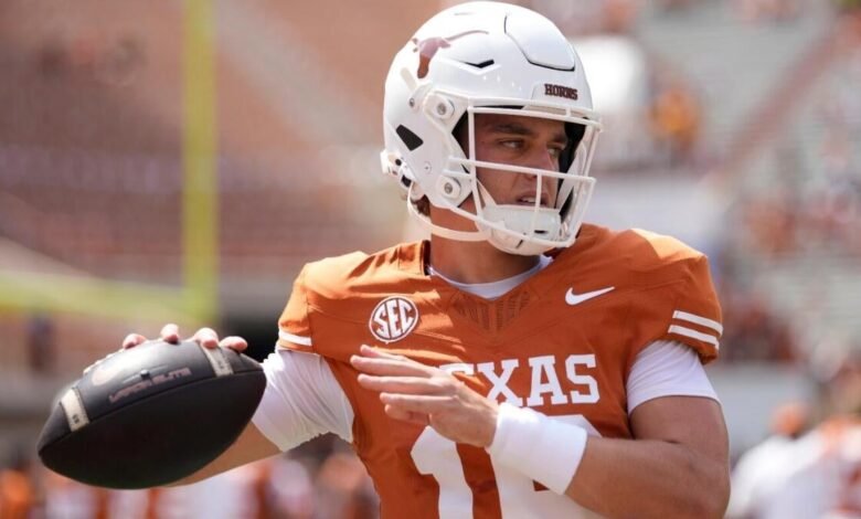 Football College: Texas y Florida entre las mejores semanas de 6 expertos para establecer metas.