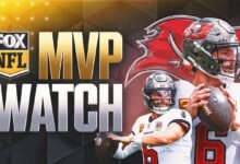 Reloj de existencias de MVP 2025 NFL: Baker Mayfield se establece como un nuevo líder