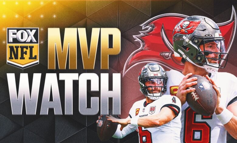 Reloj de existencias de MVP 2025 NFL: Baker Mayfield se establece como un nuevo líder