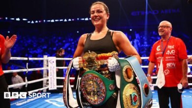 Chantelle Cameron renuncia al título mundial del CMB por falta de igualdad en el boxeo Chantelle Cameron renuncia al título mundial del CMB por falta de igualdad en el boxeo