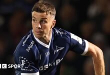 George Ford: el apertura de Inglaterra firma un nuevo contrato de tres años con Sale Sharks