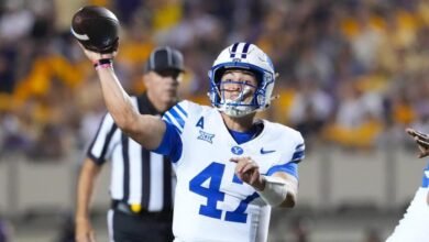 BYU en comparación con Virginia Occidental, las mejores probabilidades, predicciones, apuestas