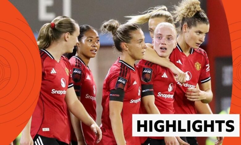 Lo más destacado del WSL: el hermoso gol de Anna Sandberg, Gane Man Utd Point contra Chelsea
