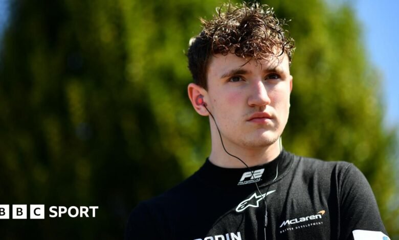Alex Dunne: Ailen Driver dejó el programa de desarrollo de McLaren