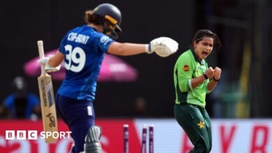 Copa Mundial Femenina 2025: la lluvia salva a Inglaterra de una sorprendente derrota ante Pakistán