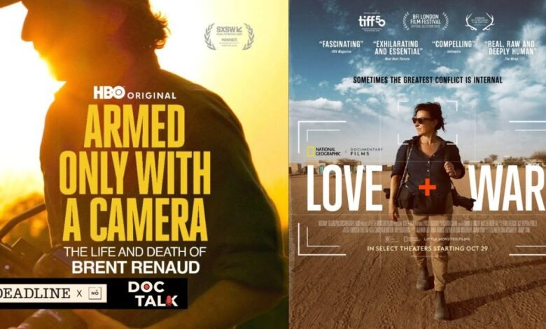‘Amor+Guerra’, ‘Simplemente decorado en una cámara’ dirigida a los fotoperiodistas del conflicto