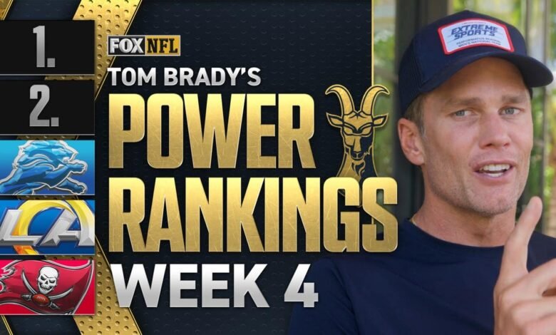 Ranking de potencia de la NFL de Tom Brady: ¿Quién se instala detrás de Eagles, Bills?