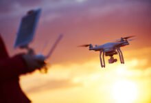RWE es pionera en operaciones de drones de carga en parques eólicos marinos