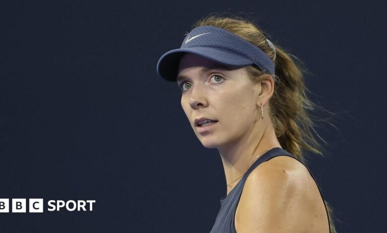 Abierto de Japón: Katie Boulter derrotada por Sorana Cirstea y ganada la lesionada Naomi Osaka