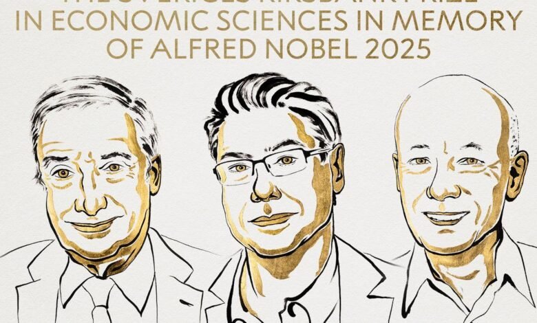 El Nobel de Economía será compartido por tres por la investigación sobre el crecimiento económico impulsado por la innovación