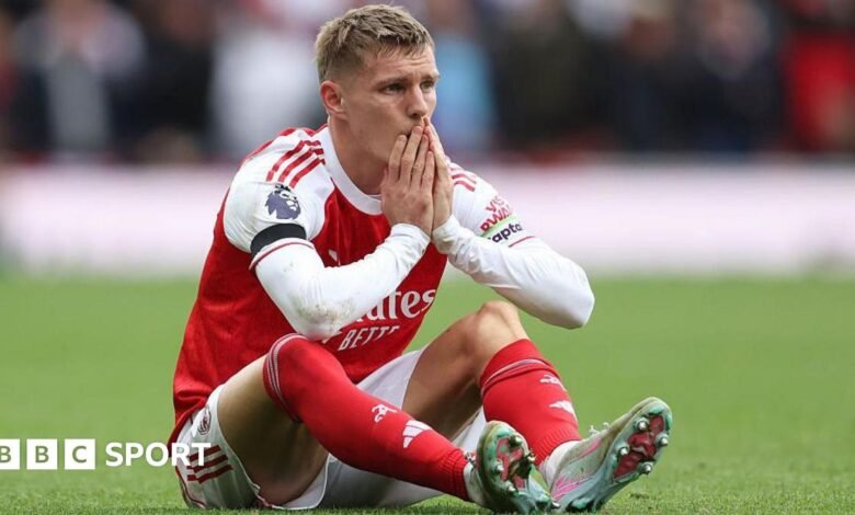 Martin Odegaard: Cómo el capitán del Arsenal estableció un registro de lesiones no deseadas