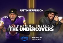 Justin Jefferson hace una broma a sus fans vistiéndose modestamente como fotógrafo de naturaleza en Prime Video