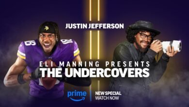 Justin Jefferson hace una broma a sus fans vistiéndose modestamente como fotógrafo de naturaleza en Prime Video