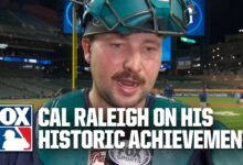 ‘El trabajo aún no ha terminado’: Cal Raleigh después de la dominante victoria de los Marineros por 8-4 sobre los Tigres