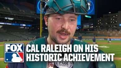 ‘El trabajo aún no ha terminado’: Cal Raleigh después de la dominante victoria de los Marineros por 8-4 sobre los Tigres