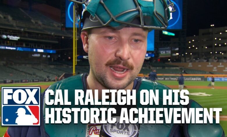 ‘El trabajo aún no ha terminado’: Cal Raleigh después de la dominante victoria de los Marineros por 8-4 sobre los Tigres