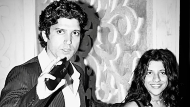 La hermana de Farhan Akhtar, Zoya Akhtar, saluda feliz cumpleaños.