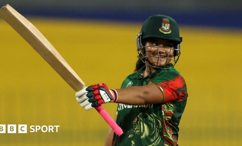 Copa Mundial de Cricket de Cricket ICC 2025: Bangladesh derrotó a Pakistán cuando Rubya Haider Jhilik se lanzó por primera vez