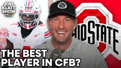 Jeremiah Smith en los premios de mitad de temporada de Joel Klatt 😤 Joel Klatt Show