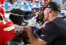 El safety de los Lions, Brian Branch, no apela la suspensión de un juego y se perderá la semana 7 después de la pelea posterior al juego