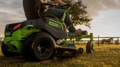 Cortacésped eléctrico de giro cero Greenworks de 60 V y 42″