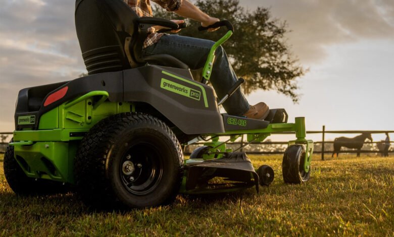 Cortacésped eléctrico de giro cero Greenworks de 60 V y 42″ Cortacésped eléctrico de giro cero Greenworks de 60 V y 42″