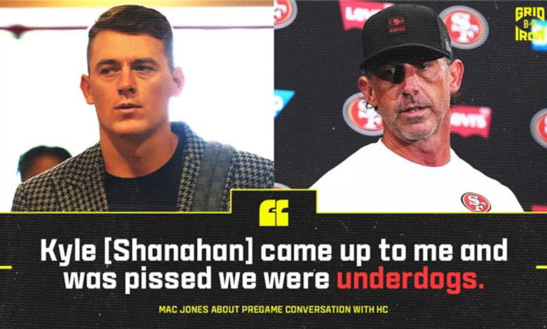 Mac Jones reveló que Kyle Shanahan ‘estaba enojado’. 49ers es apuesta al perdedor en comparación con los Rams