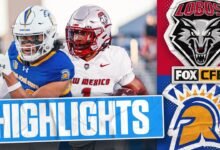 Nuevo México Lobos vs. San José Estatal Spartans Highlights | Foot College Football