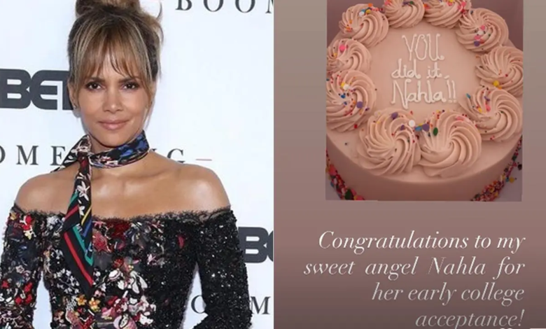 Halle Berry celebra la pronta aceptación de su hija en la universidad Halle Berry celebra la pronta aceptación de su hija en la universidad