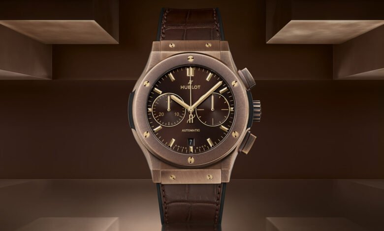 Reloj cronógrafo Hublot Classic Fusion en marrón bronce Reloj cronógrafo Hublot Classic Fusion en marrón bronce