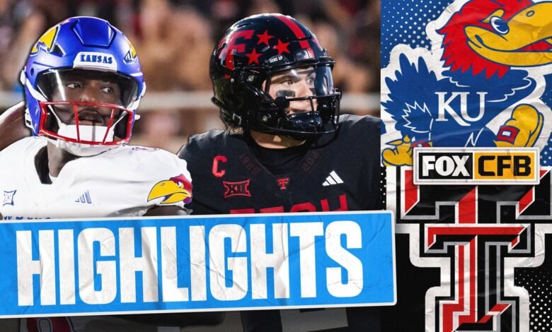 Kansas Jayhawks vs. Lo más destacado de Texas Tech No. 9 | Fútbol universitario Fox Kansas Jayhawks vs. Lo más destacado de Texas Tech No. 9 | Fútbol universitario Fox