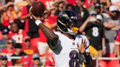 Semana 5 Informe de lesiones de la NFL: lesión a la persona de apuestas que incluye a Lamar Jackson, Brock Bowers y Bucky Irving