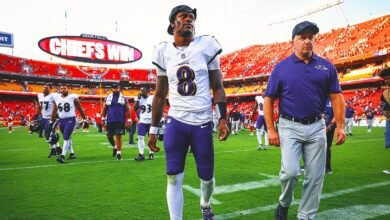 Informe de lesiones de la Semana 5 de la NFL, inactivo: Lamar Jackson fuera, Jayden Daniels en