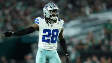 Lesión de Malik Hooker: Cowboys DB colocado en reserva lesionada, Dallas eleva a Alijah Clark a la lista activa