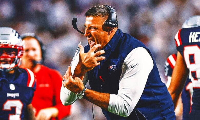 Mike Vrabel regresa a Tennessee liderando un equipo de Patriots resurgido Mike Vrabel regresa a Tennessee liderando un equipo de Patriots resurgido