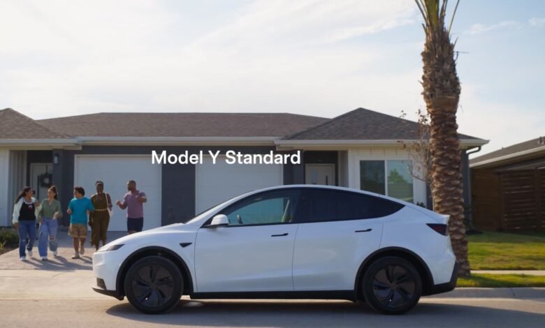 Tesla revela versiones ‘estándar’ ligeramente más baratas del Model 3 y Model Y